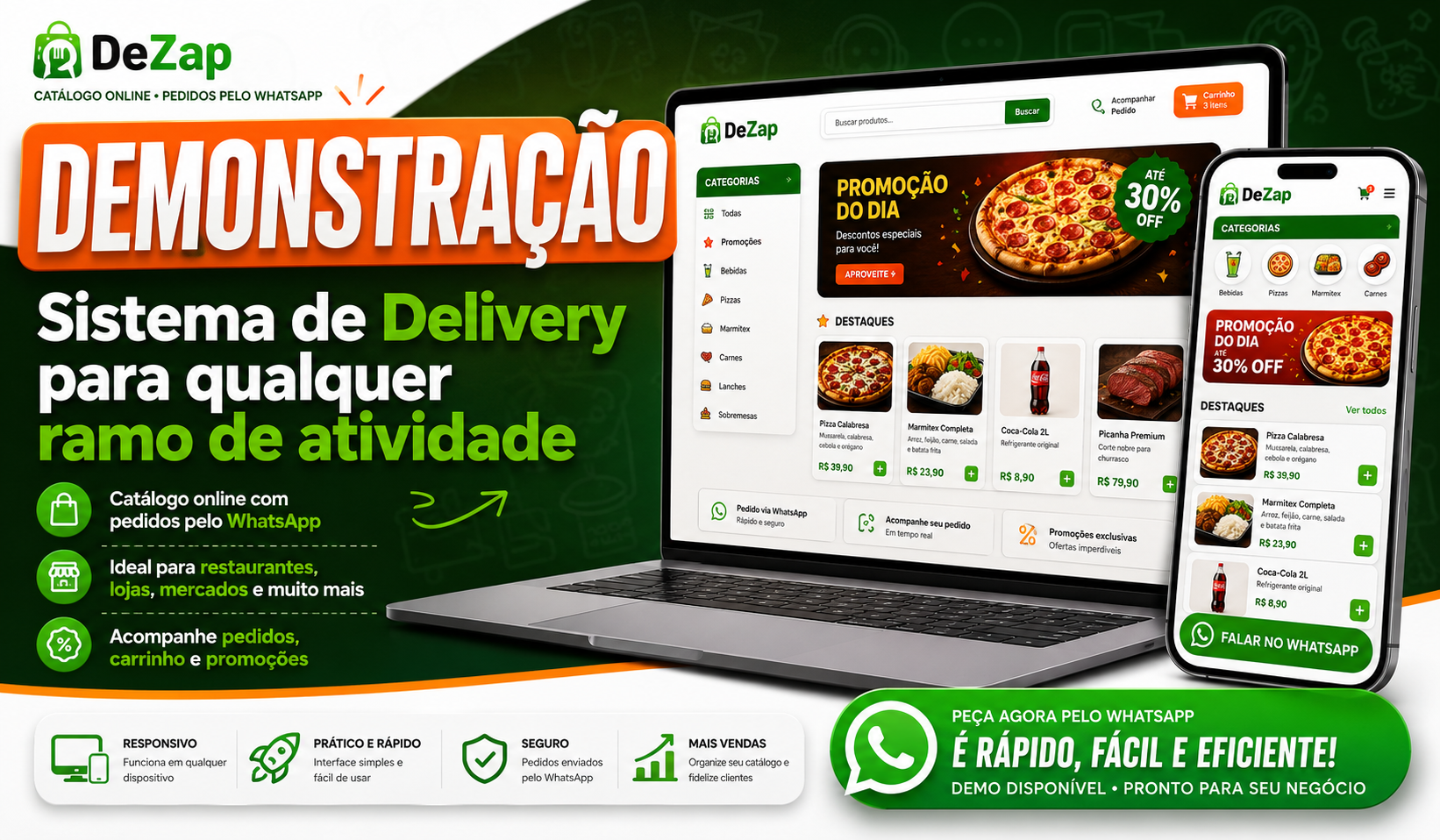 Delivery Fácil e completo